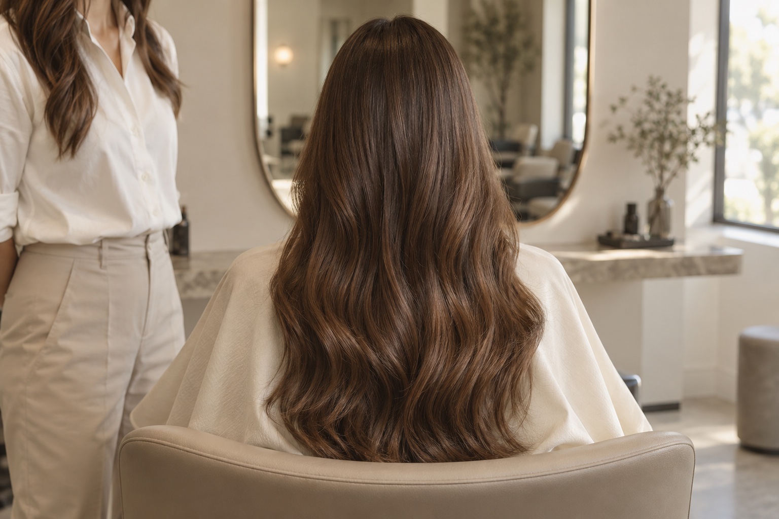 Îngrijire profesională a părului în salon